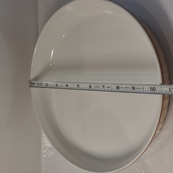 Corningware French white Round Baking dish plate pan F-3-B 24cm - Picture 3 of 5